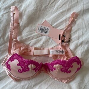 Agent Provocateur Molly Plunge Underwired Bra - 30B - NWT